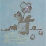 Цветок, 1991, 60х70,х.м.
